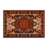 Vintage Rectangle Area Rug Tribal Pattern Area Rug Image - 7