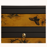 Vintage Two-Drawer Wood Narrow Console Table with Shelf Image-17