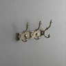 Wall-Mounted Metal Bronze Decorative Coat Rack with Hooks Image - 20