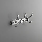 Wall-Mounted Metal Bronze Decorative Coat Rack with Hooks Image - 51