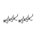 Wall-Mounted Metal Bronze Decorative Coat Rack with Hooks Image - 52