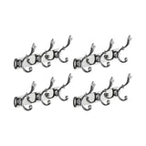 Wall-Mounted Metal Bronze Decorative Coat Rack with Hooks Image - 53