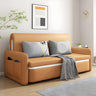 Water Resistant Faux Leather Tight Back Sofa Bed Image - 4