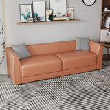 Water Resistant Flared Arm Cushion Back Pillow Sofa Image - 11