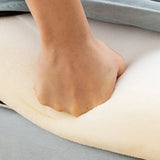 Water Resistant Tech Cloth Square Arm Black Leg Sofa Image - 12