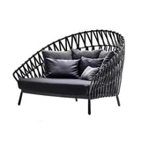 Waterproof Beige Outdoor Wicker Sectional Sofa Set Image - 7