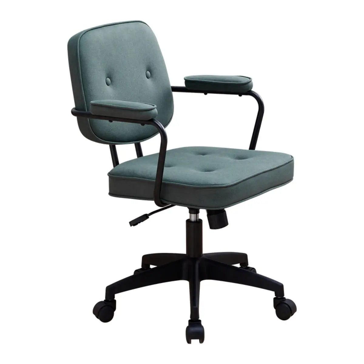 Waterproof Executive Mauve Faux Leather Office Chair Image - 5