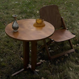 Waterproof Fade Resistant Metal Outdoor Coffee Table Image - 2