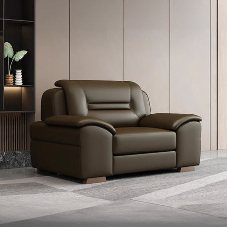 Waterproof Faux Leather Sofa Set for Reception Area Image - 2