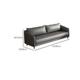 Waterproof Faux Leather Upholstered Back Reception Sofa Image - 22