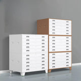 Waterproof Horizontal Steel Filing Cabinet with Drawers Image - 1