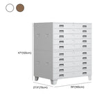 Waterproof Horizontal Steel Filing Cabinet with Drawers Image - 14