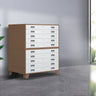 Waterproof Horizontal Steel Filing Cabinet with Drawers Image - 9
