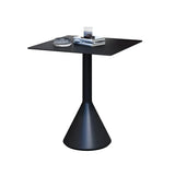 Waterproof Iron Frame Outdoor Round Coffee Table Image - 3