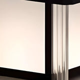 Waterproof Modern Rectangle Solar Outdoor Pillar Light Image - 11