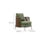 Waterproof Modish Gray Fabric Patio Sectional Sofa Set #size