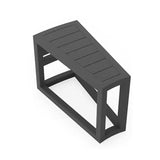 Waterproof Round Upholstered Black Patio Conversation Sofa Image - 11