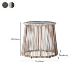 Waterproof Round Wicker and Rattan Patio Conversation Sets Image - 21
