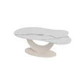 Waterproof Stone Free Form Abstract Base Coffee Table Image - 2