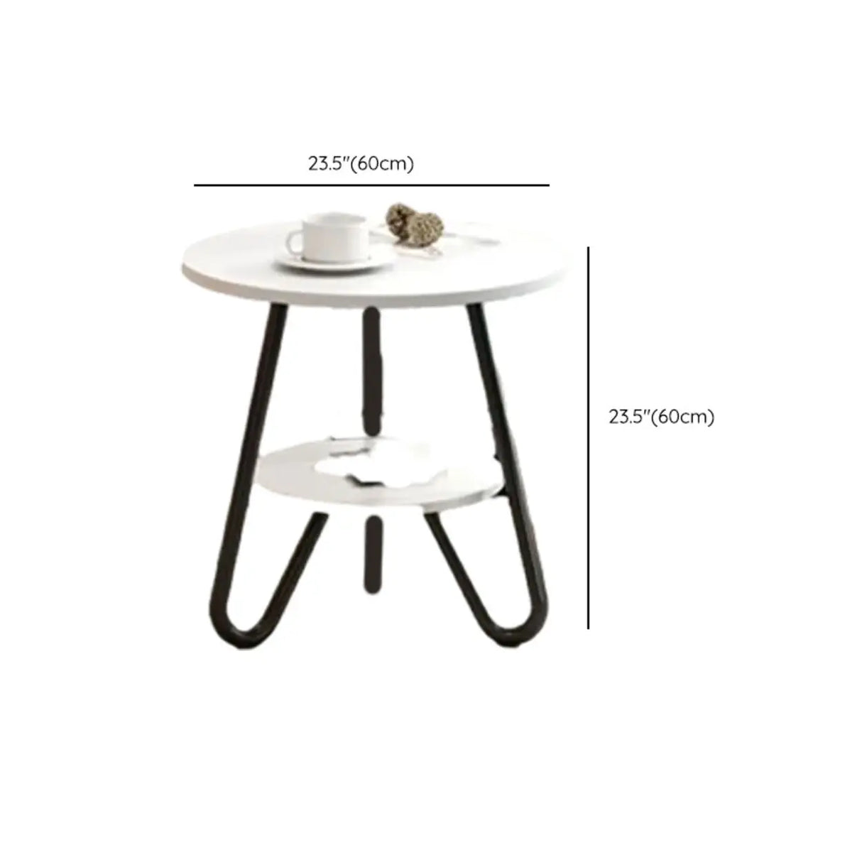 Waterproof Upholstered Back Chair and Coffee Table 