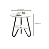 Waterproof Upholstered Back Chair and Coffee Table #size