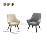 Waterproof Upholstered Back Chair and Coffee Table Image - 12