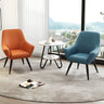 Waterproof Upholstered Back Chair and Coffee Table Image - 3