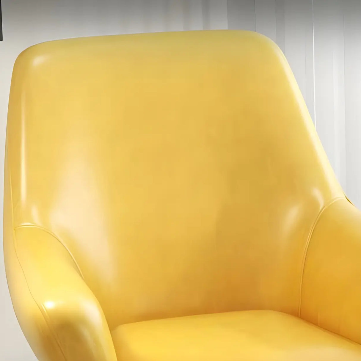 Waterproof Upholstered Back Chair and Coffee Table Image - 7
