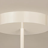 Wave Round White Metal Wood Ball Bedroom LED Chandelier Image - 6