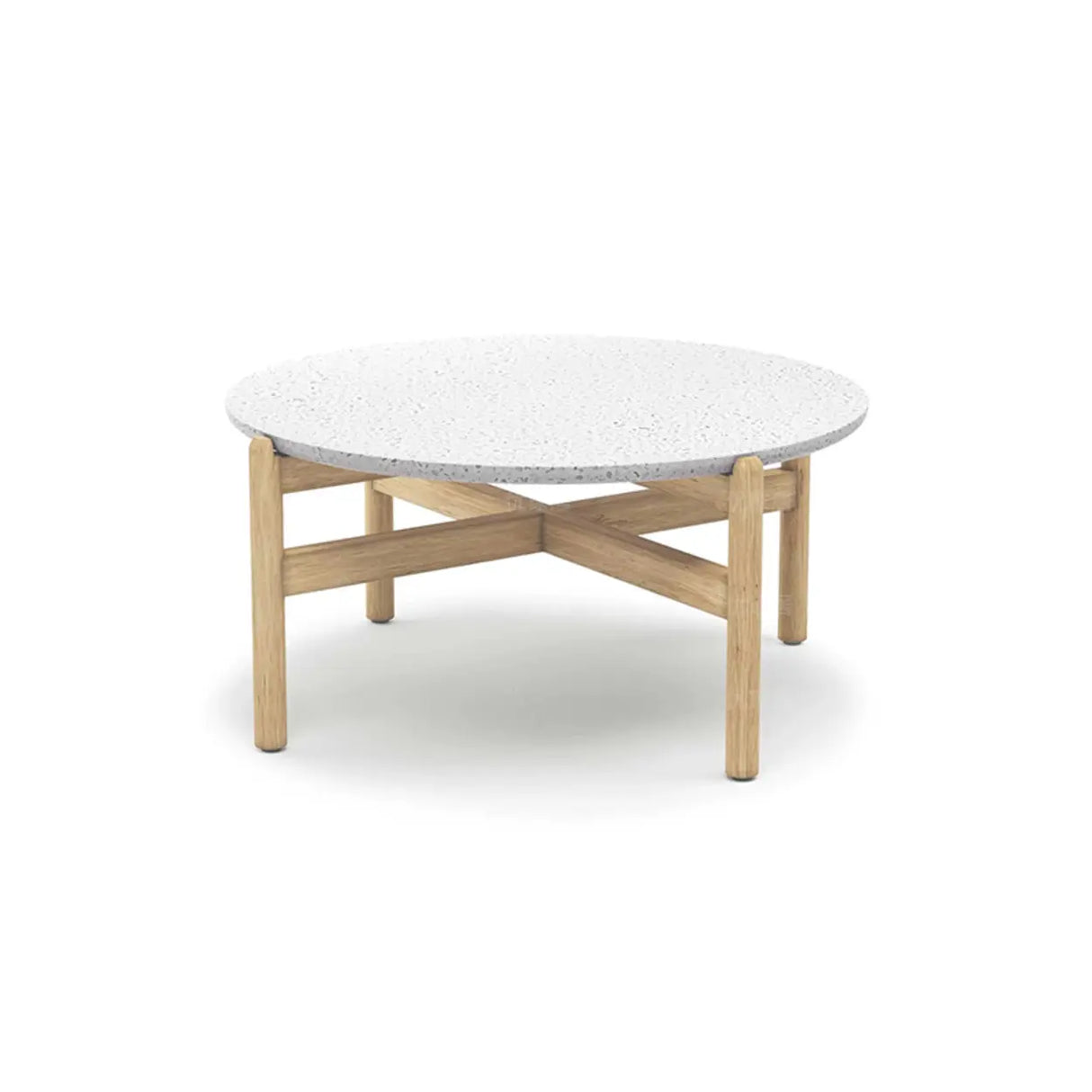 Weather Resistant Outdoor Teak and Rope Beige Patio Set Image - 9