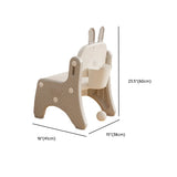 White Adjustable Toddler Desk Chair Set with Storage Image - 9