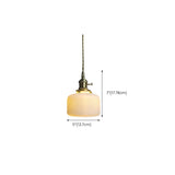 White Ceramic Ribbed Pendant Light Adjustable Height Image - 16