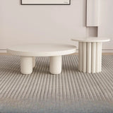 White Faux Leather Tight Back Reception Sofa Set Image - 19