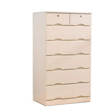 White Finish Wood Dresser with Drawers for Bedroom Image - 14