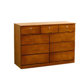 White Finish Wood Dresser with Drawers for Bedroom Image - 25