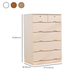White Finish Wood Dresser with Drawers for Bedroom Image - 39