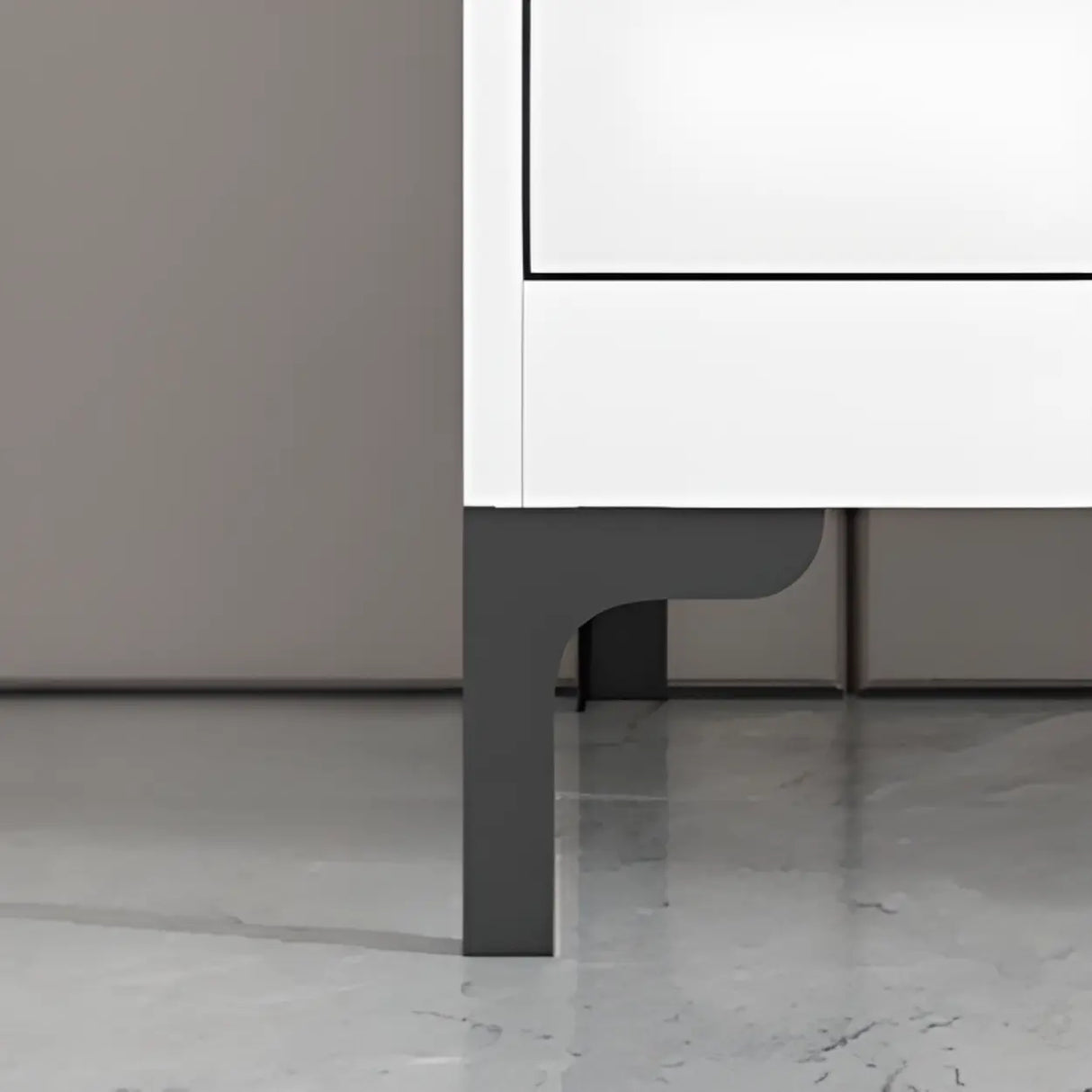 White French Rectangle Close Glass Doors Bookcases Image - 10