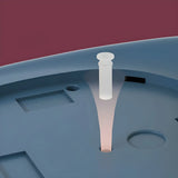 White Kidney-Shaped Toddler Learning Table Chair Set Image - 14