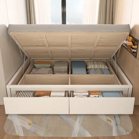 White King Rectangular Wood Storage Included Bed Frame Image - 1