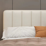 White King Wood Upholstered Storage Bed with Mattress Image - 6