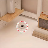 White L-Shaped Wooden Computer Desk with Desk Return Image - 5
