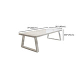 White Multi-personal Standard Wooden Writing Desk Image - 16