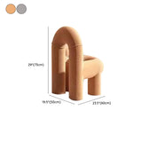 White Oval Toddler Activity Table Chair Stool Set Image - 7