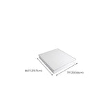 White Queen Leather Headboard Storage Bed with Drawers Image - 19