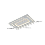 White Simple Dimming Bladeless Ceiling Fan with Light Image - 15