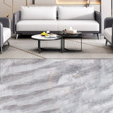 White Waterproof Leather Removable Cushions Sofa Set Image - 3