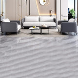 White Waterproof Leather Removable Cushions Sofa Set Image - 6