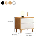 White Wooden Space-Saving Vertical Drawer Bachelor Chest #size