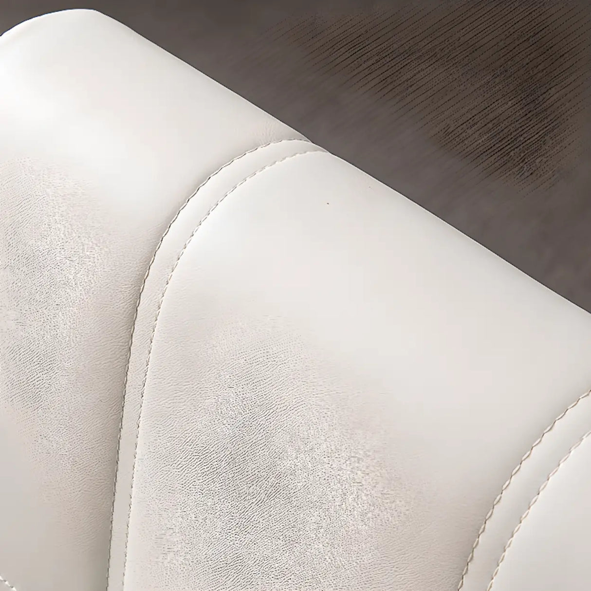 Wood Frame Armrest Cotton Parsons Dining Chair Grey Image - 14