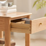 Wood Open Storage Open Back Kids Nightstand Image - 11